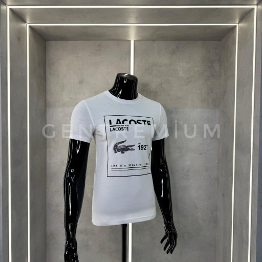 Lacoste Beyaz T-Shirt