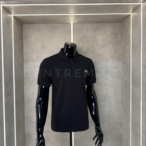 Lacoste Polo Yaka Siyah T-shirt