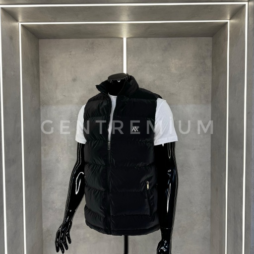 Armani Exchange Siyah Yelek